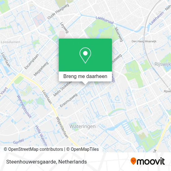 Steenhouwersgaarde kaart