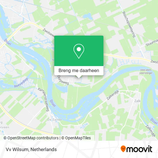 Vv Wilsum kaart