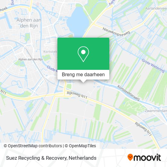 Suez Recycling & Recovery kaart