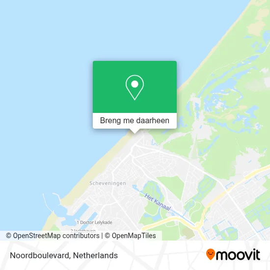 Noordboulevard kaart