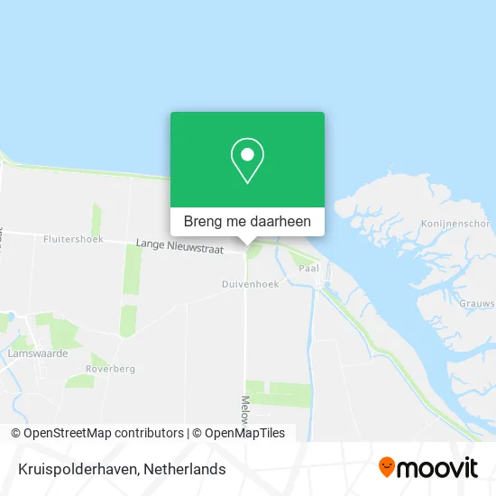 Kruispolderhaven kaart