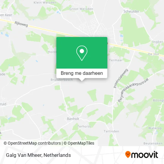 Galg Van Mheer kaart