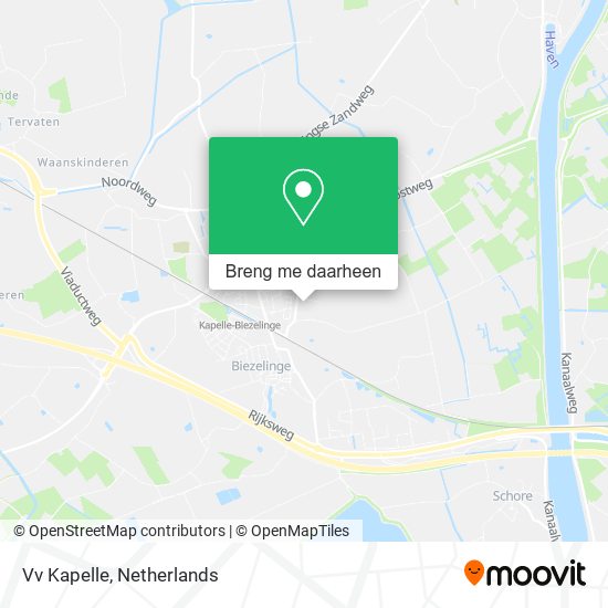 Vv Kapelle kaart