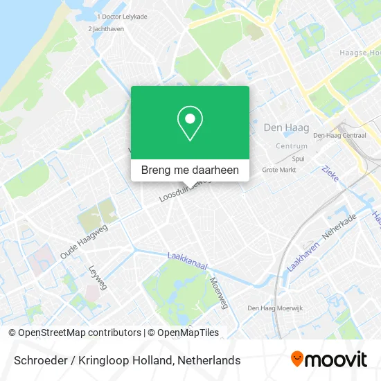 Schroeder / Kringloop Holland kaart