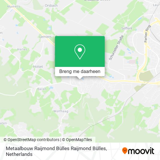 Metaalbouw Raijmond Bülles Raijmond Bülles kaart