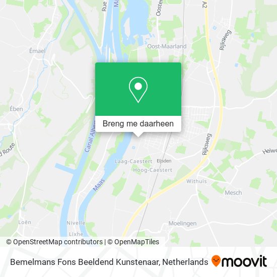 Bemelmans Fons Beeldend Kunstenaar kaart