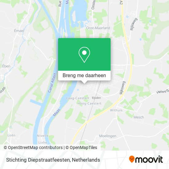 Stichting Diepstraatfeesten kaart
