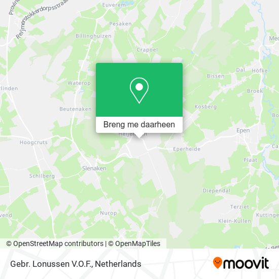 Gebr. Lonussen V.O.F. kaart