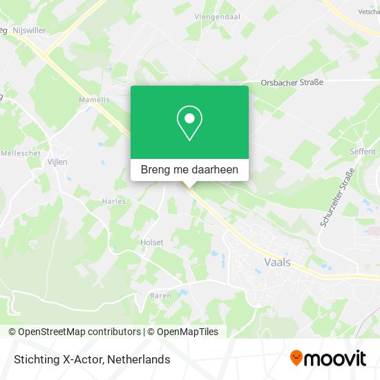 Stichting X-Actor kaart