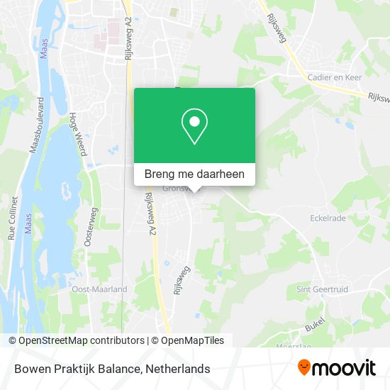 Bowen Praktijk Balance kaart