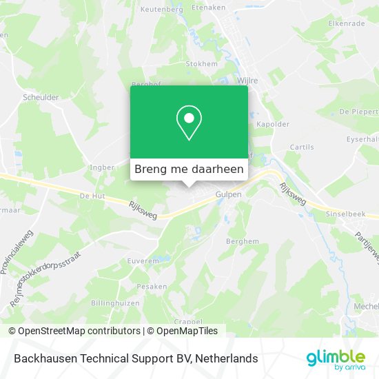 Backhausen Technical Support BV kaart