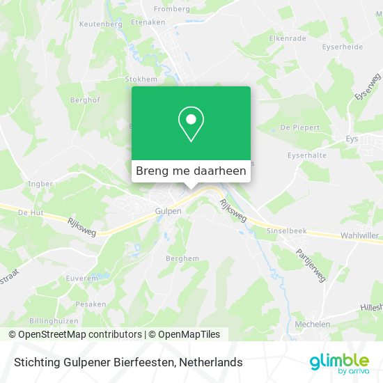 Stichting Gulpener Bierfeesten kaart