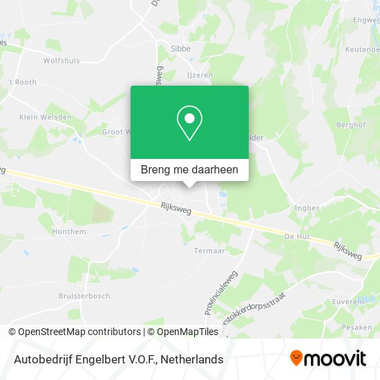 Autobedrijf Engelbert V.O.F. kaart