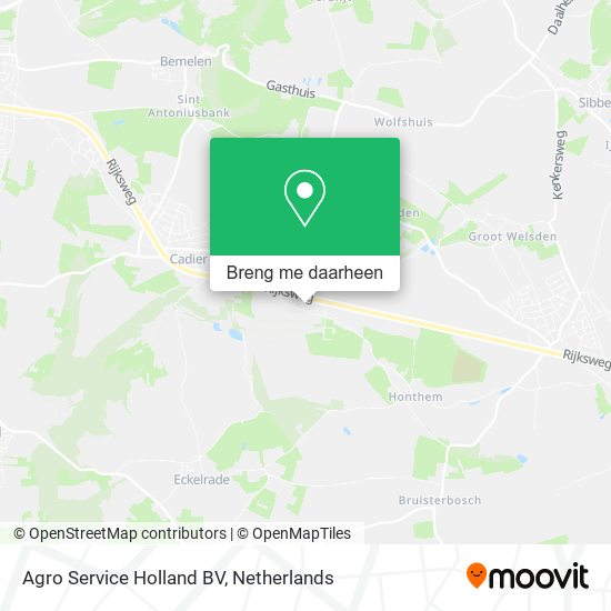 Agro Service Holland BV kaart