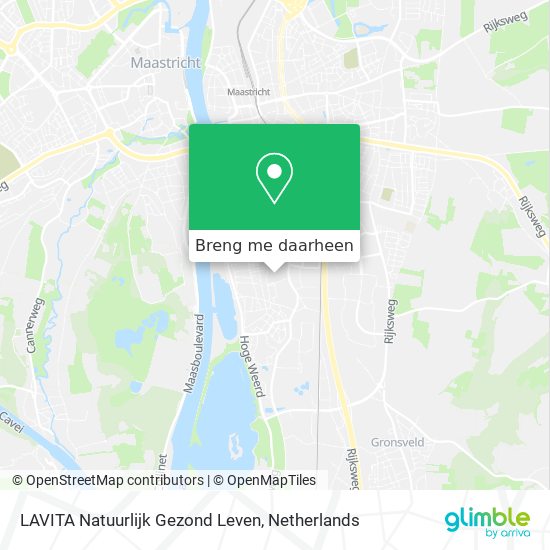 LAVITA Natuurlijk Gezond Leven kaart