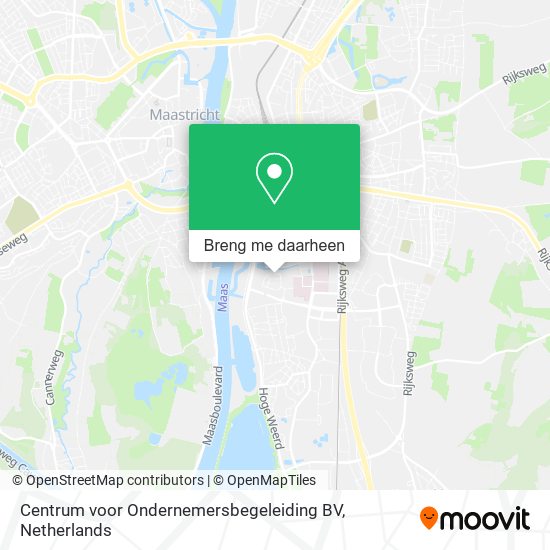 Centrum voor Ondernemersbegeleiding BV kaart