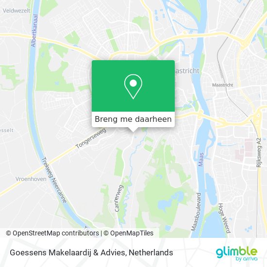 Goessens Makelaardij & Advies kaart