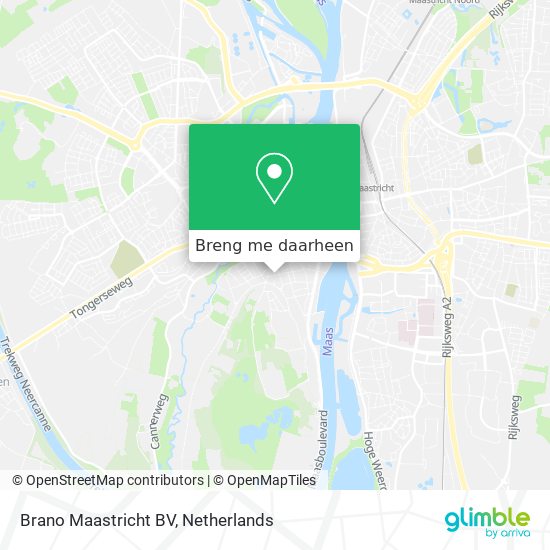 Brano Maastricht BV kaart