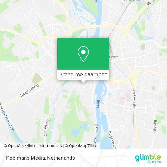 Poolmans Media kaart