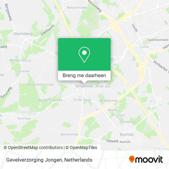 Gevelverzorging Jongen kaart