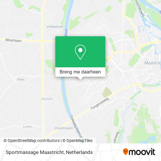 Sportmassage Maastricht kaart