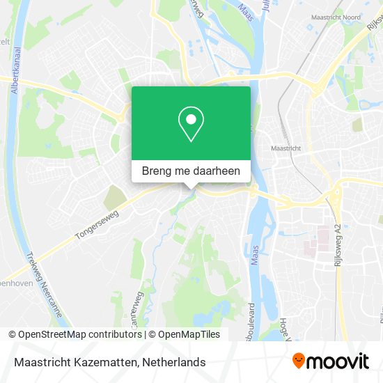 Maastricht Kazematten kaart