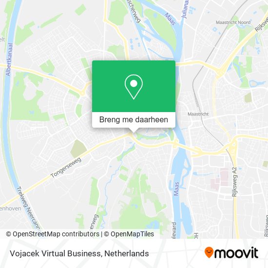 Vojacek Virtual Business kaart