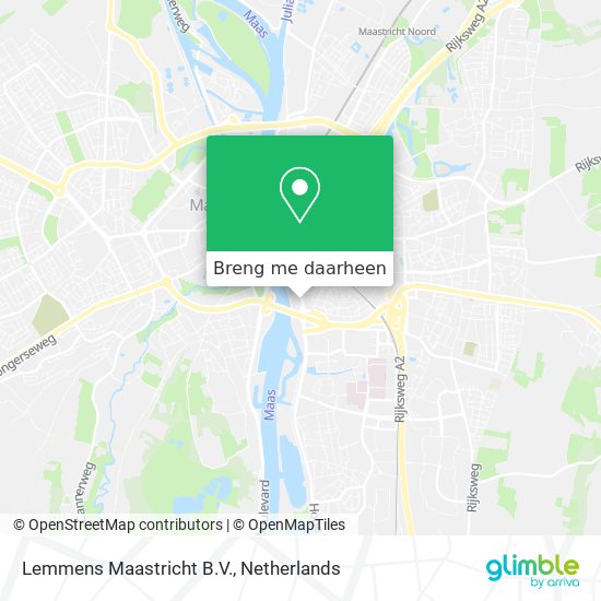 Lemmens Maastricht B.V. kaart