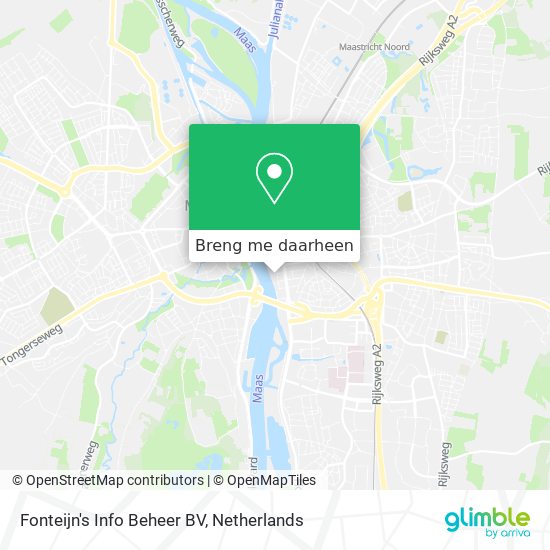 Fonteijn's Info Beheer BV kaart