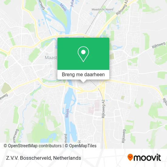 Z.V.V. Bosscherveld kaart