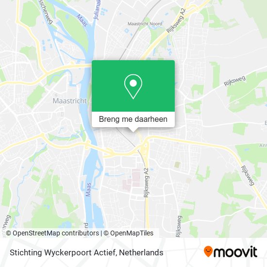 Stichting Wyckerpoort Actief kaart