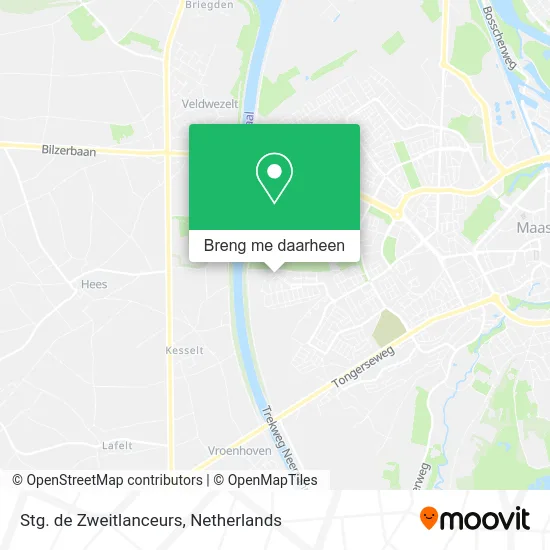 Stg. de Zweitlanceurs kaart