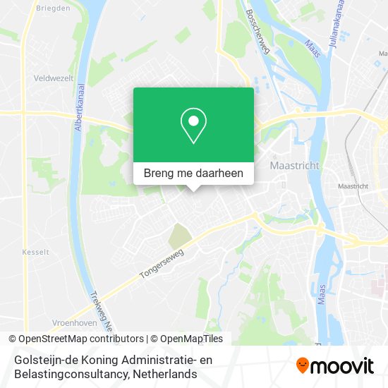 Golsteijn-de Koning Administratie- en Belastingconsultancy kaart