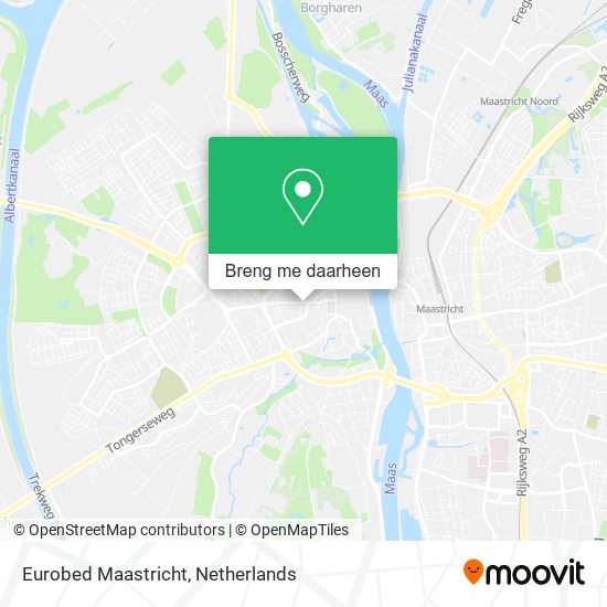 Eurobed Maastricht kaart