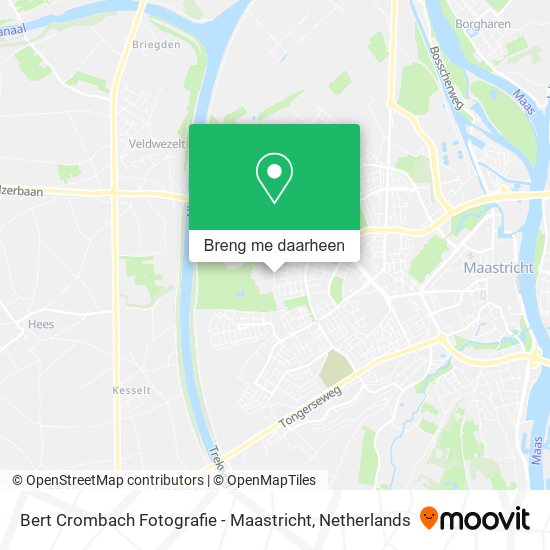 Bert Crombach Fotografie - Maastricht kaart