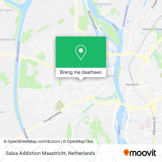 Salsa Addiction Maastricht kaart