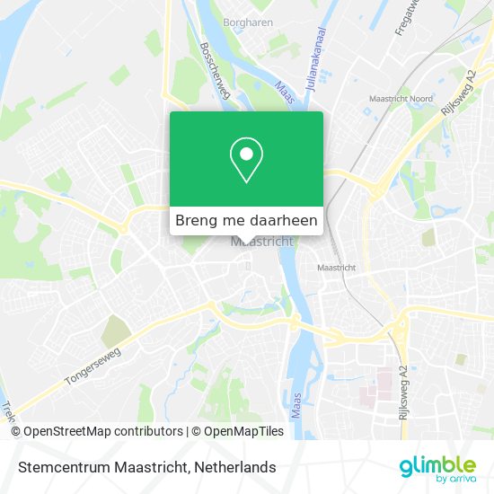 Stemcentrum Maastricht kaart