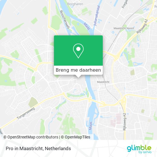 Pro in Maastricht kaart