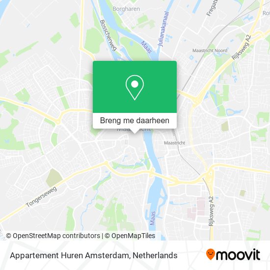 Appartement Huren Amsterdam kaart