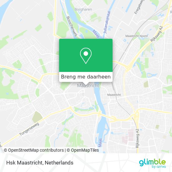 Hsk Maastricht kaart