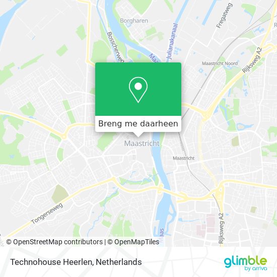 Technohouse Heerlen kaart