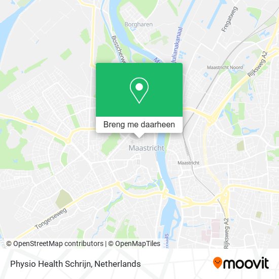 Physio Health Schrijn kaart