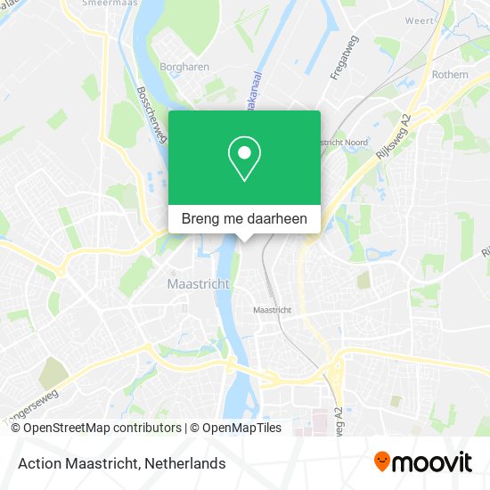 Action Maastricht kaart