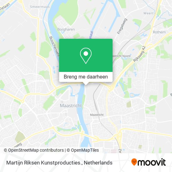 Martijn Riksen Kunstproducties. kaart