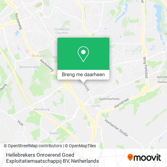 Hellebrekers Onroerend Goed Exploitatiemaatschappij BV kaart