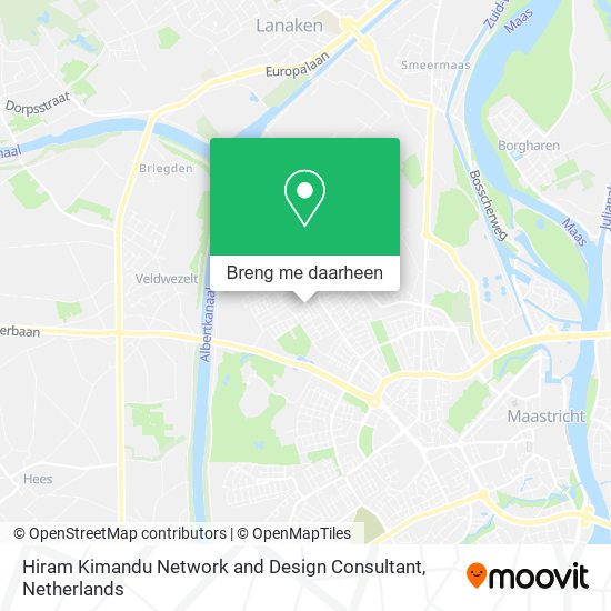 Hiram Kimandu Network and Design Consultant kaart