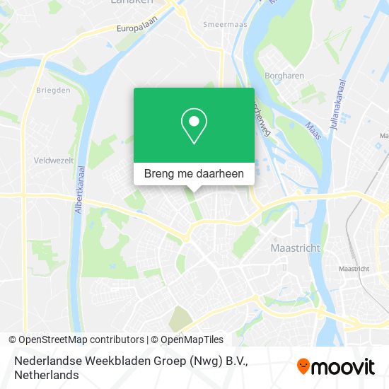 Nederlandse Weekbladen Groep (Nwg) B.V. kaart