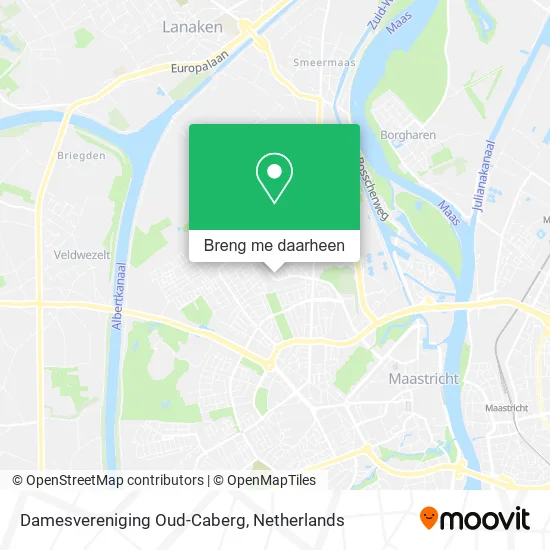 Damesvereniging Oud-Caberg kaart