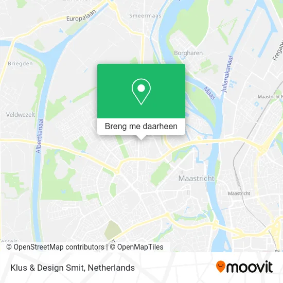 Klus & Design Smit kaart