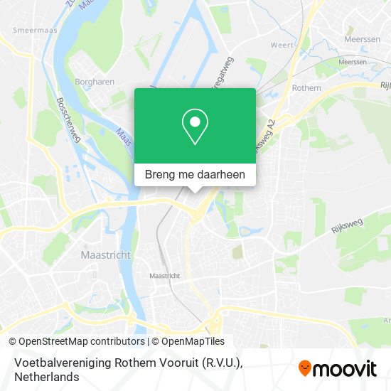 Voetbalvereniging Rothem Vooruit (R.V.U.) kaart